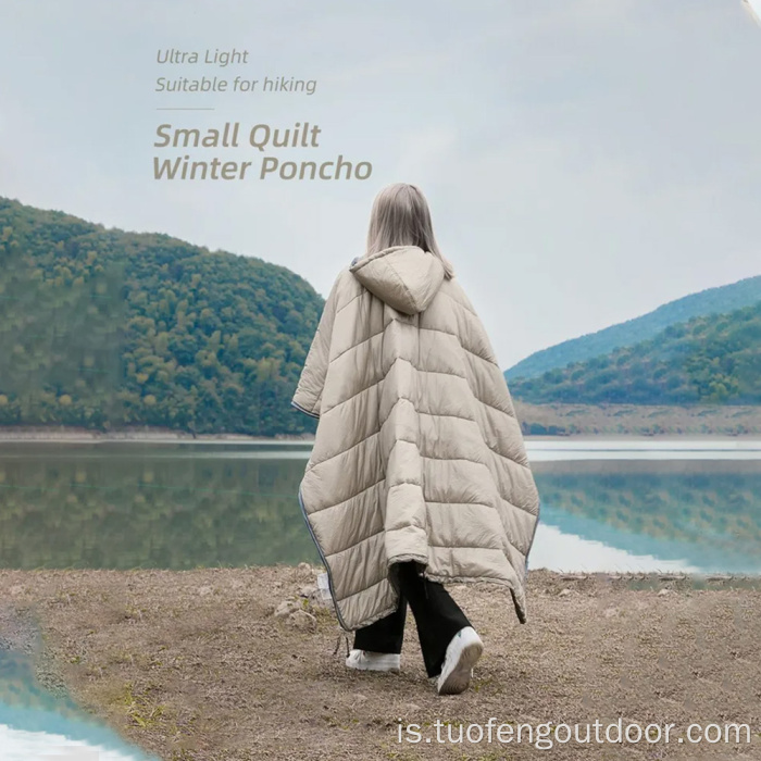 0,8 kg svefnpoki fyrir útilegu úti